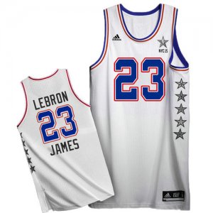 Maillot De Basket All Star 2015 East LeBron James 23 Blanc